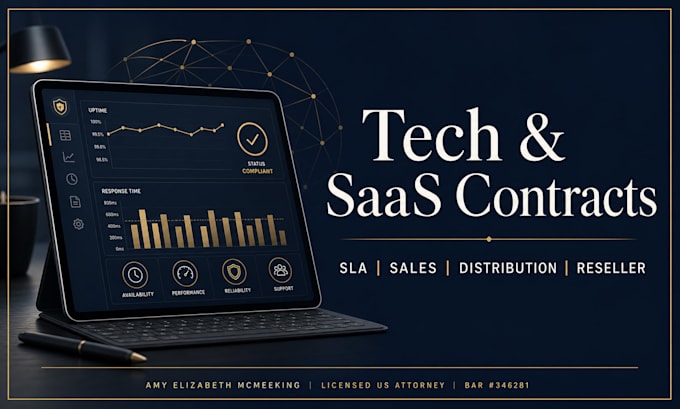 draft pro sales, sla, distribution, or tech reseller agreements