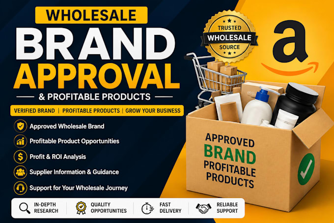 provide amazon wholesale brand approval