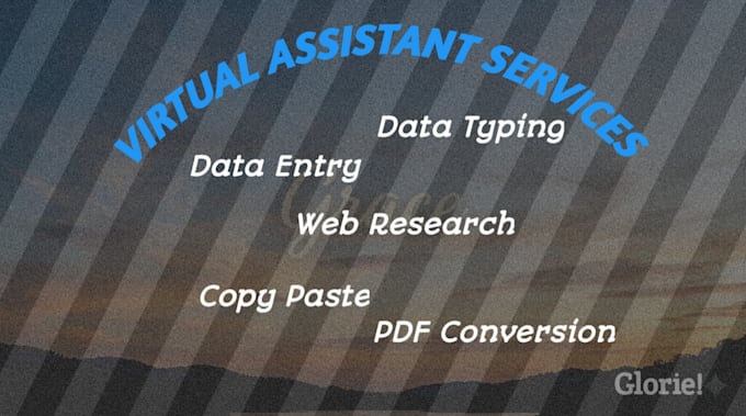 do data entry, excel, word, and copy paste tasks