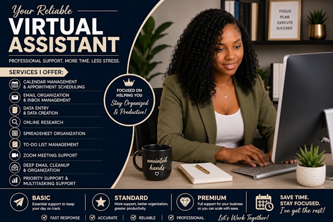 assist w services for admin, scheduling, business support