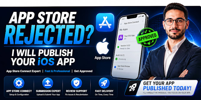 publish your ios app on app store connect and app store
