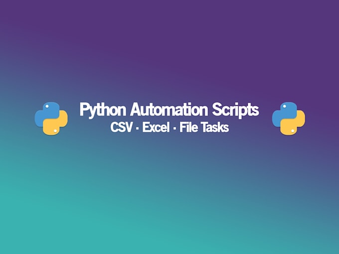 create a clean python script to automate a repetitive task