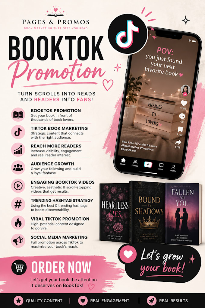 promote your book on tiktok