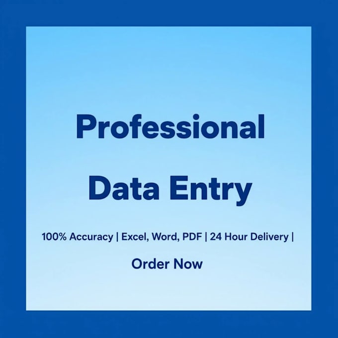 data entry specialist excel typing copy paste