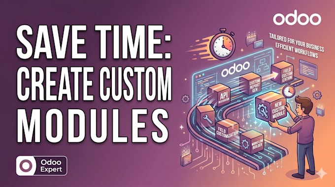 develop custom odoo modules, apps, and erp automation