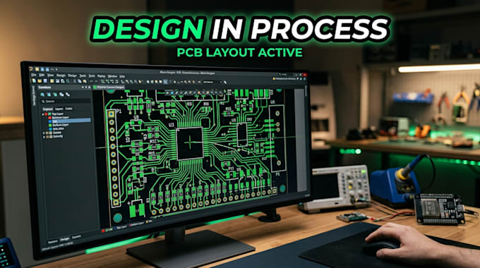 design and prototype nrf52840 macroled pcb embedded systems