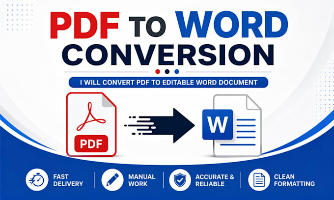 covert PDF to editable word document manually