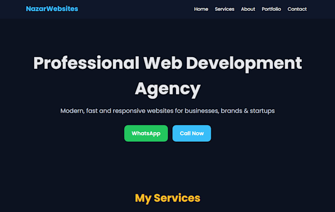 create a responsive website