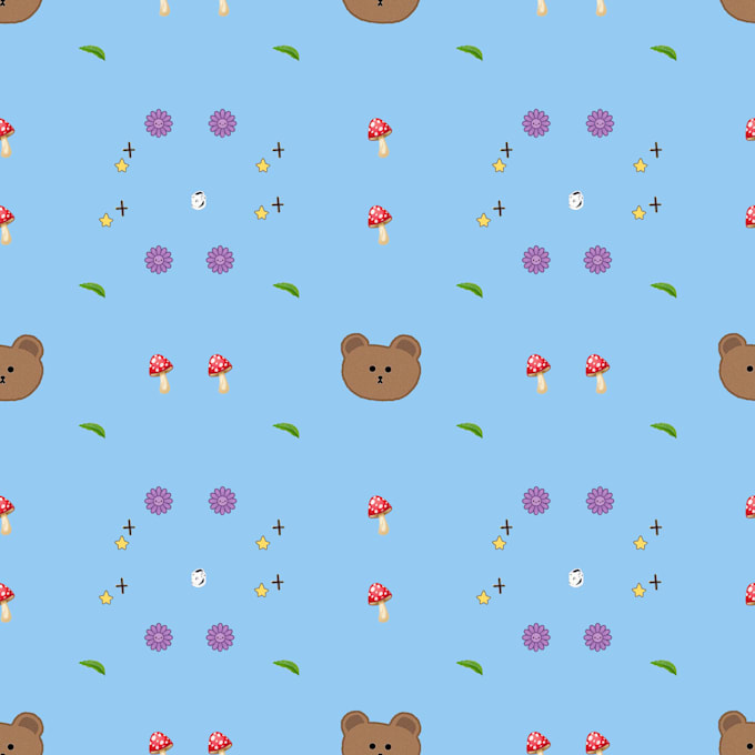 design seamless patterns for fabric and textile prints