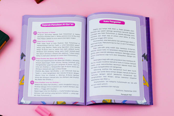 translate arabic english documents and children books