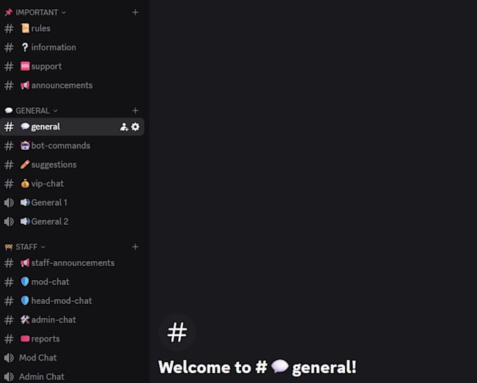design and set up your discord server