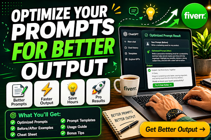 optimize your prompts for better output in 6 hours