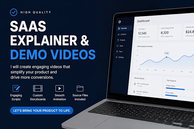 do saas explainer video and saas demo video for saas products