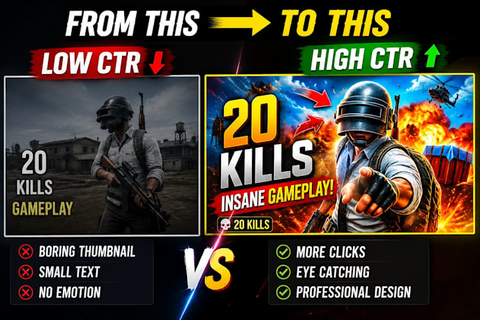 design clickable youtube thumbnails that boost CTR