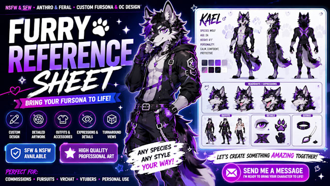 furry ref sheet furry reference sheet character sheet oc anthro nsfw ref shee