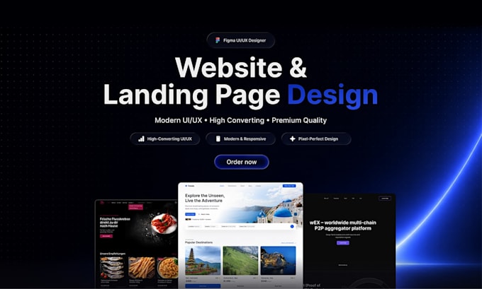 do figma landing page design