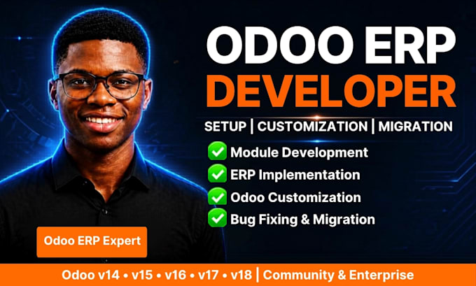 do odoo erp implementation, customization, module development and migration