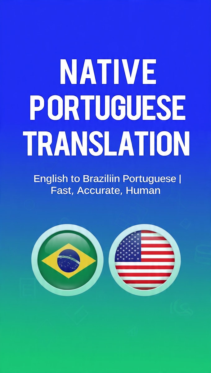 native pt br translator english to portuguese