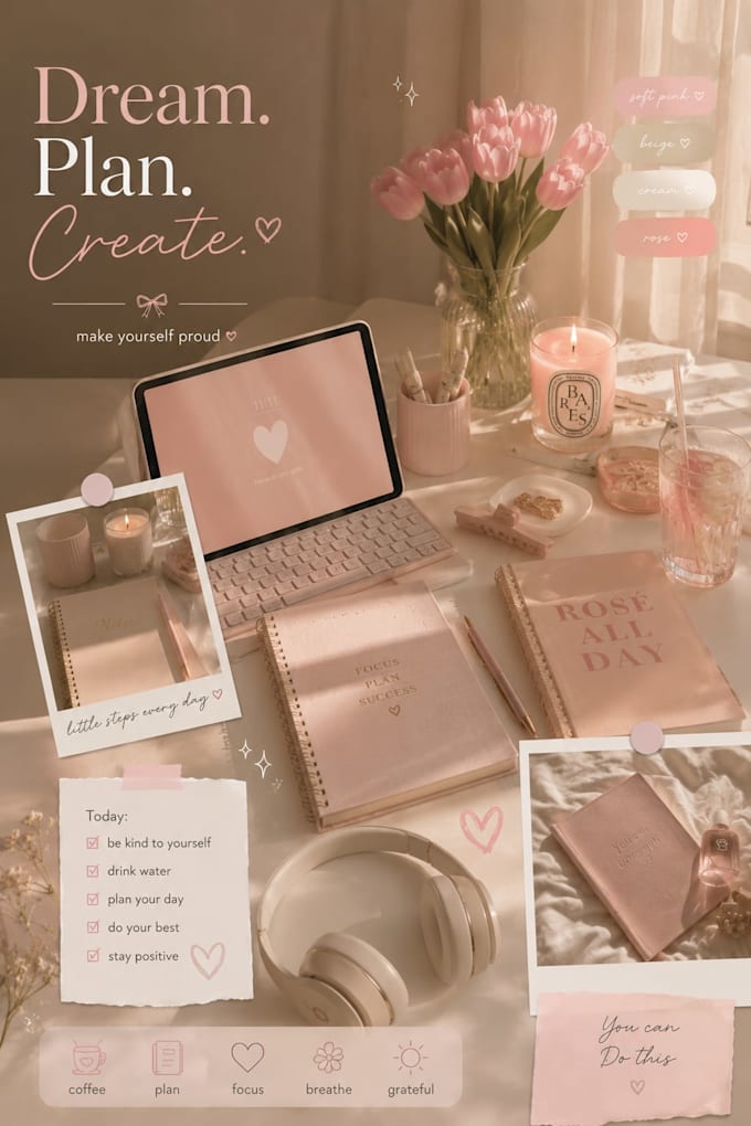 create feminine aesthetic instagram