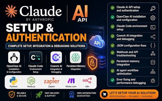 configure claude ai openclaw ai claude code cowork ai fix setup debug