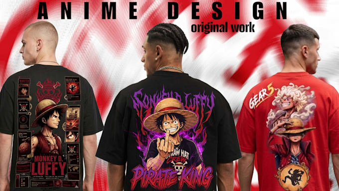 make custom design anime design in 24hrs