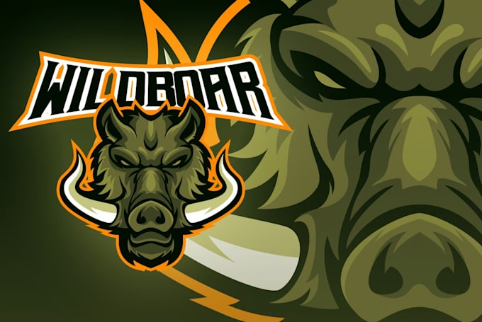 create gaming mascot esports logo