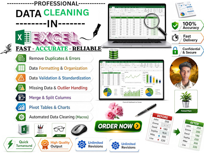clean, entry, format, merger, split excel data