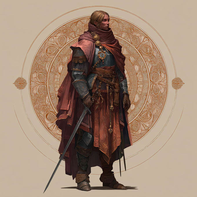 create professional dnd digital art