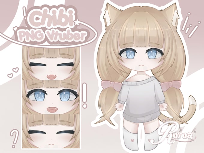 create a pngtuber model for your oc, anime, or manga