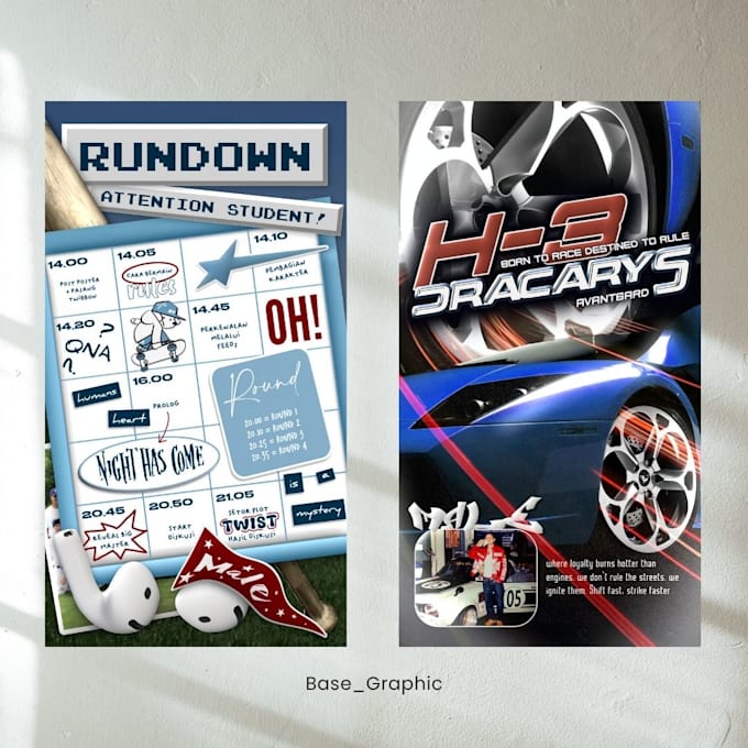 design custom logo, poster, and social media visuals