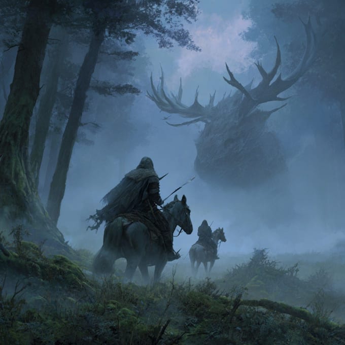 create a dark fantasy character for you