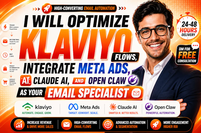 optimize klaviyo flows integrate meta ads claude ai open claw email specialist