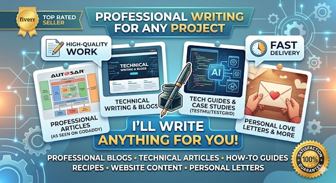 write anything for you
