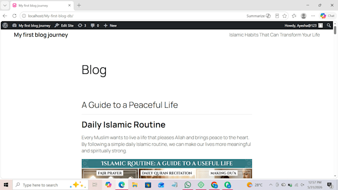 edit and customize your wordpress website