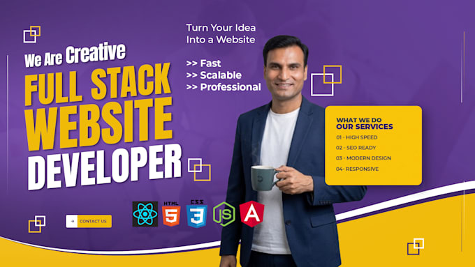 build a responsive website using react js next js frontend development