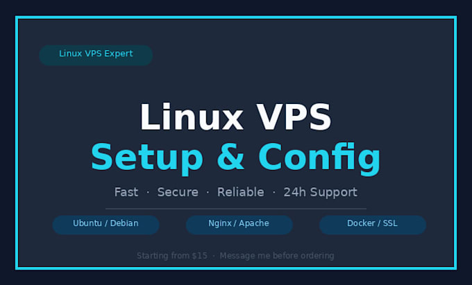 setup and configure your linux vps server