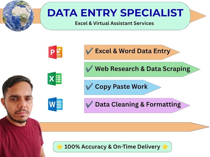 professional data entry and medical records specialist