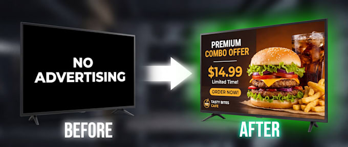 create animated digital signage ads
