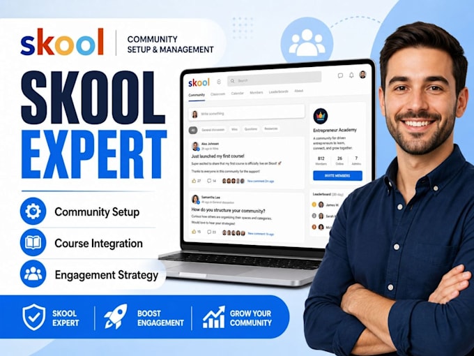 setup and manage your skool community for growth