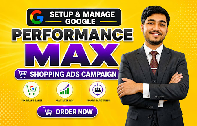 setup google performance max shopping campaign