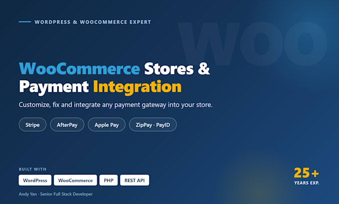 customize your ecommerce store and integrate payments