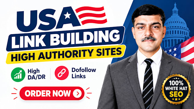 do USA link building and powerful link building for SEO