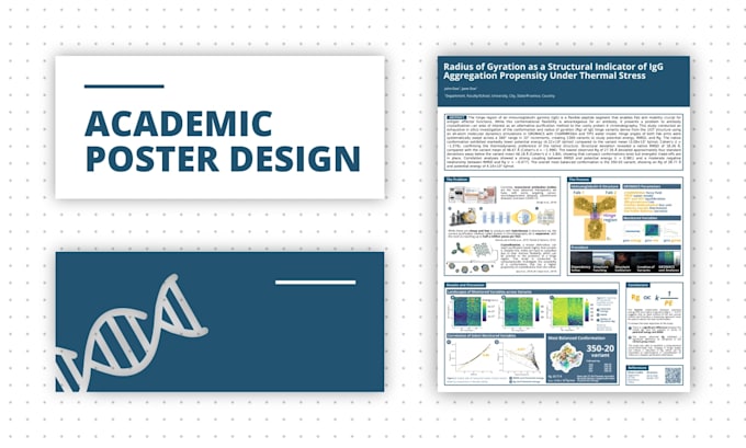 design scientific and research conference posters