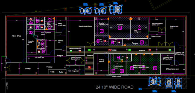 professional hvac system design and complete cad drafting