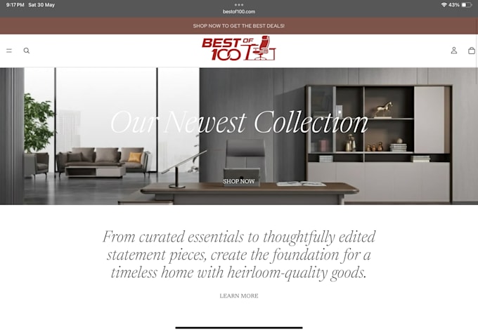 build a fully functional shopify store