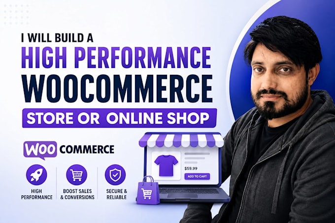 build a high performance woocommerce store or online shop