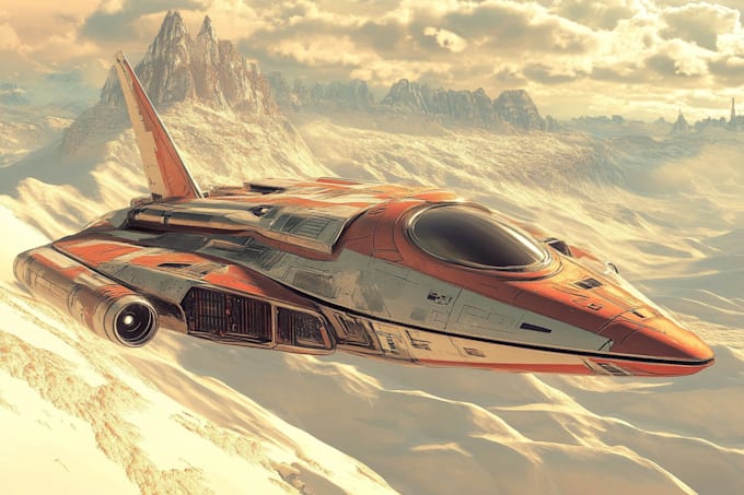 do sci fi spaceship design