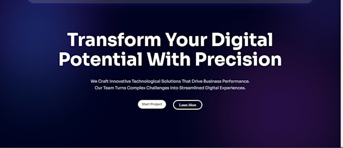 build the interactive website for the business and brands