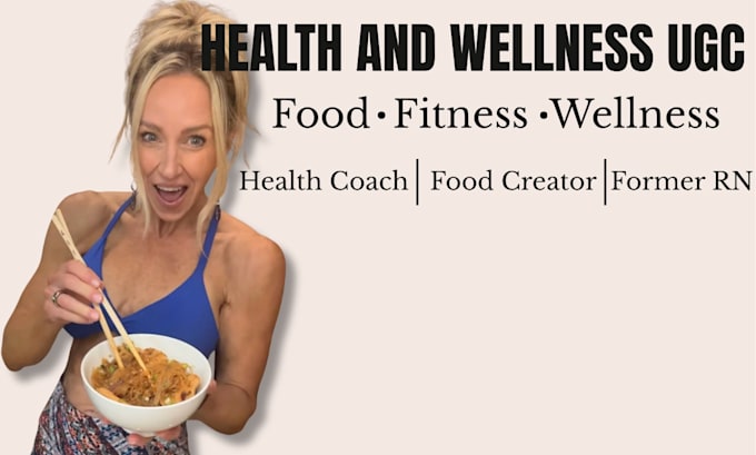 create authentic ugc videos for health, fitness and wellness