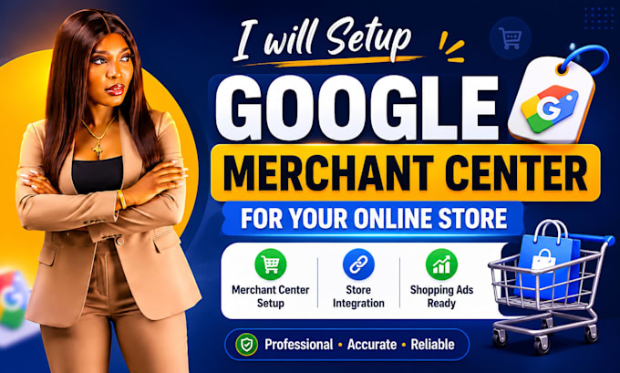 setup google merchant center for your online store
